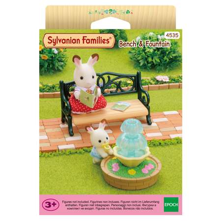 Набор Sylvanian Families "Фонтан и скамейка" (4535)