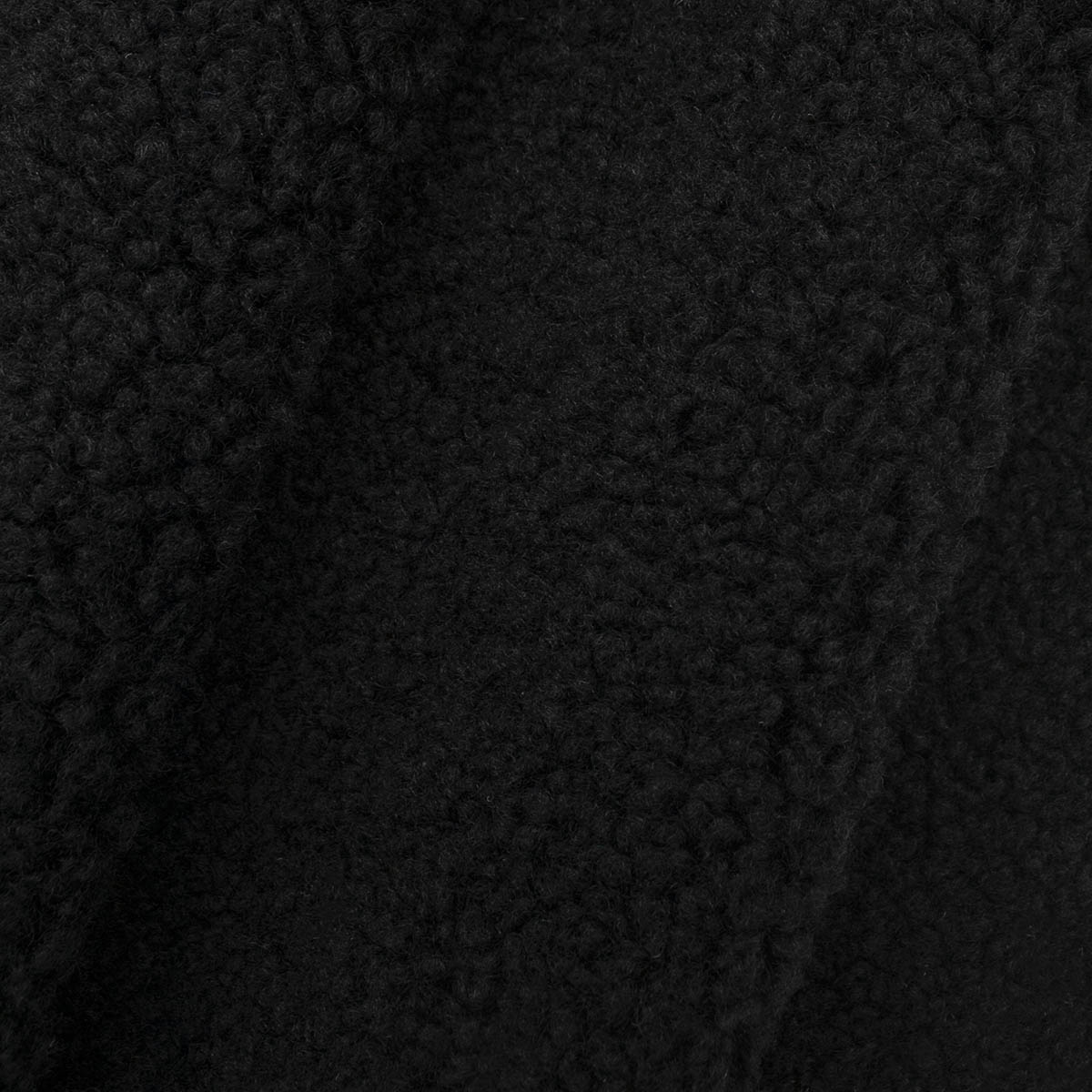 Мех искусственный Astra Craft кудрявый трикотаж 50х50 см 11 черный - фото 1