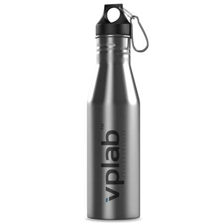 Бутылка спортивная VPLAB Fitness bottle 700мл Сталь