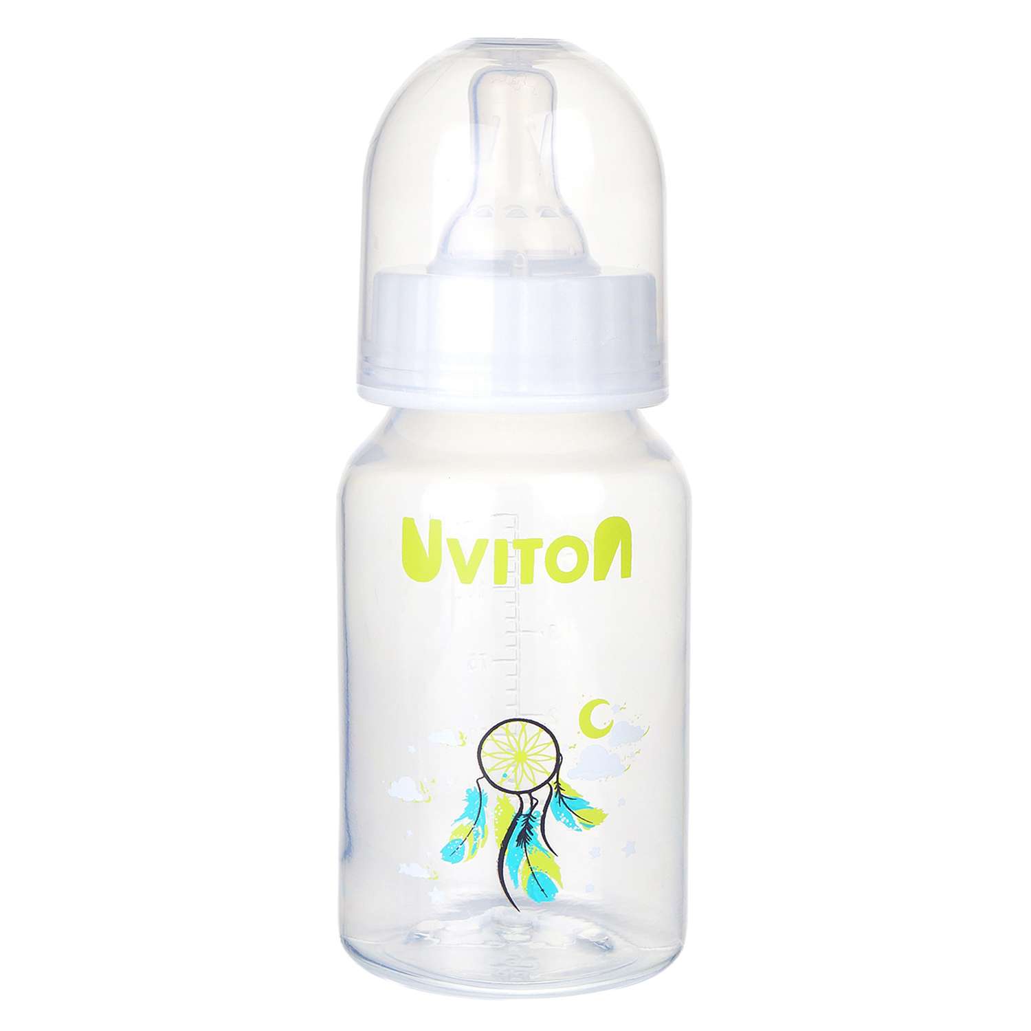 Бутылочка Uviton стандартное горлышко 125 мл. 0114 Белый - фото 2