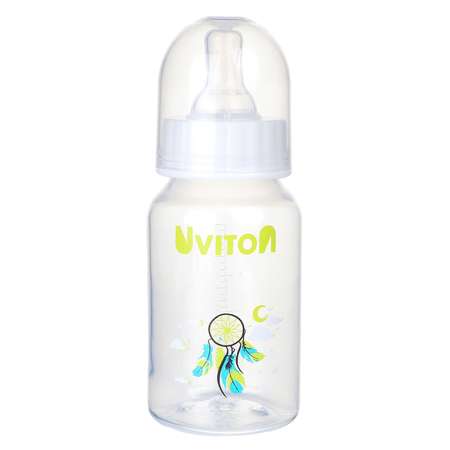 Бутылочка Uviton стандартное горлышко 125 мл. 0114 Белый