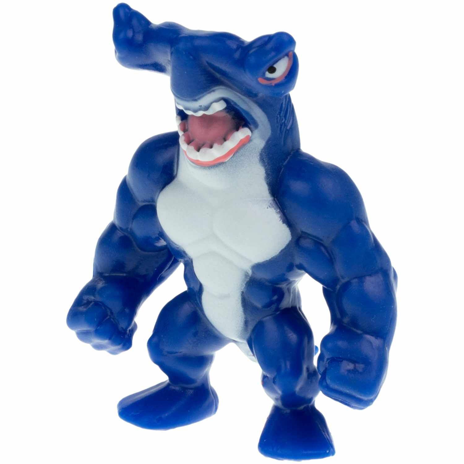 Фигурка тянущаяся 1Toy Monster Flex Mini Dino и Shark Пучеглаз 7 см