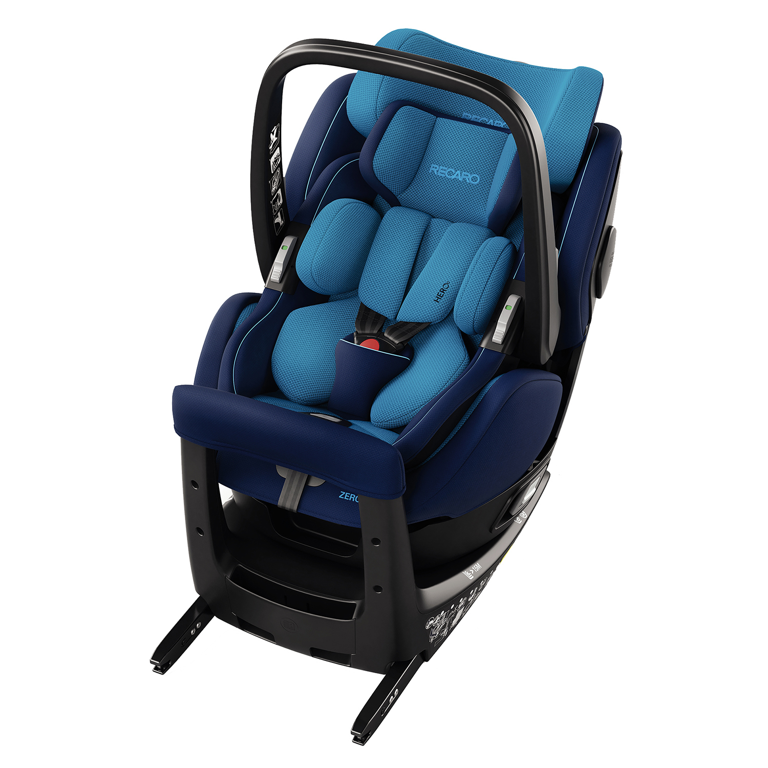 Автокресло Recaro Zero 1 Elite R129 Xenon Blue - фото 1