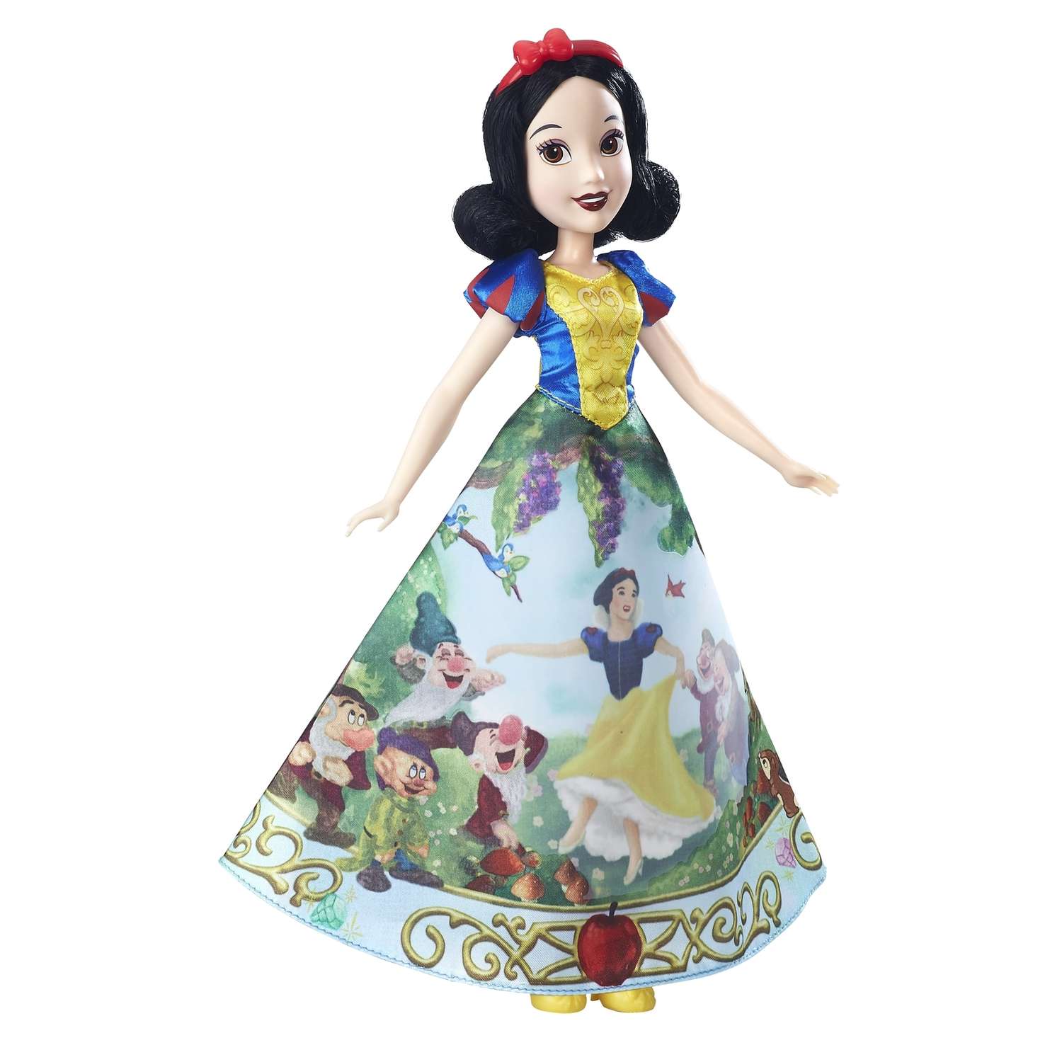 Кукла Princess Hasbro в юбке с проявляющимся принтом Белоснежка B6851EU40 B5295EU6 B5295EU6 - фото 2