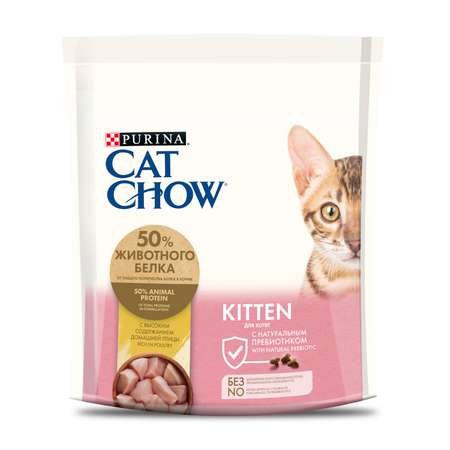 Корм сухой для котят Cat Chow 400г с домашней птицей