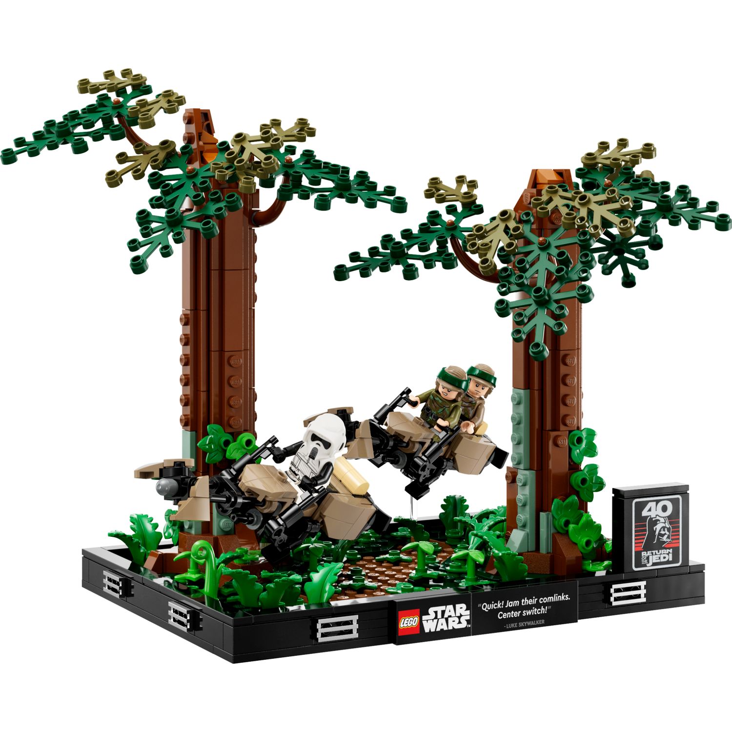 Конструктор LEGO Star Wars Endor Speeder Chase Diorama 75353 купить по цене  8999 ₽ в интернет-магазине Детский мир