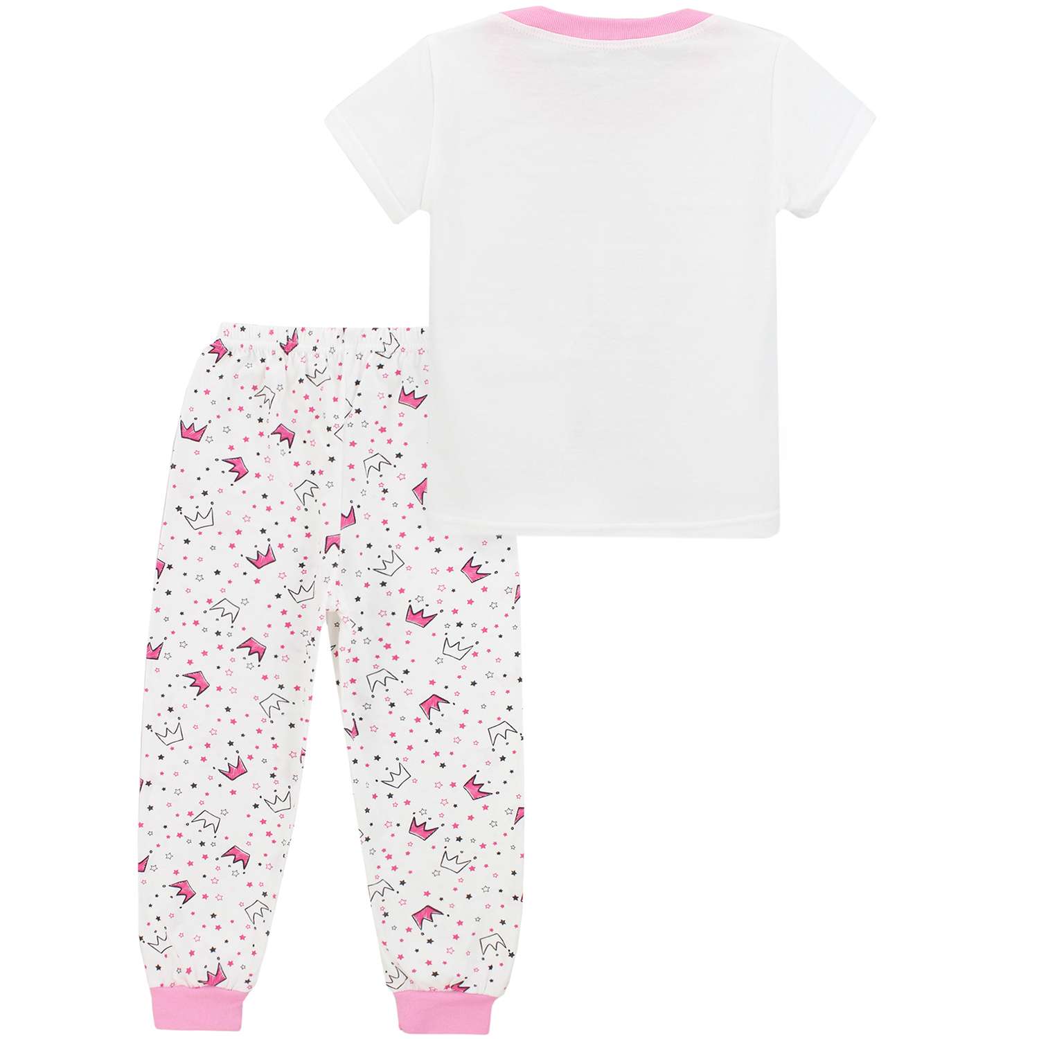 Пижама Babycollection ЦБ-00030237молочный розовый - фото 2