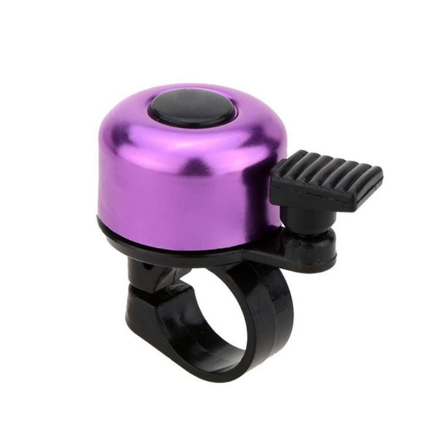 Велосипедный звонок Seichi миниатюрный фиолетовый - фото 1
