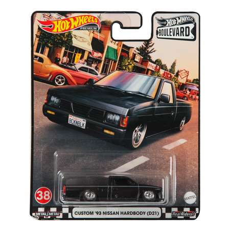 Машинка Hot Wheels Избранные модели Кастомный Ниссан Хардбоди D21 1993