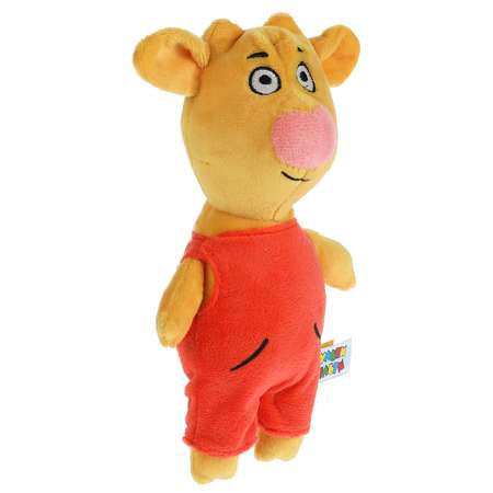 Мягкая игрушка Мульти Пульти Оранжевая корова теленок Бо 19 см 314151