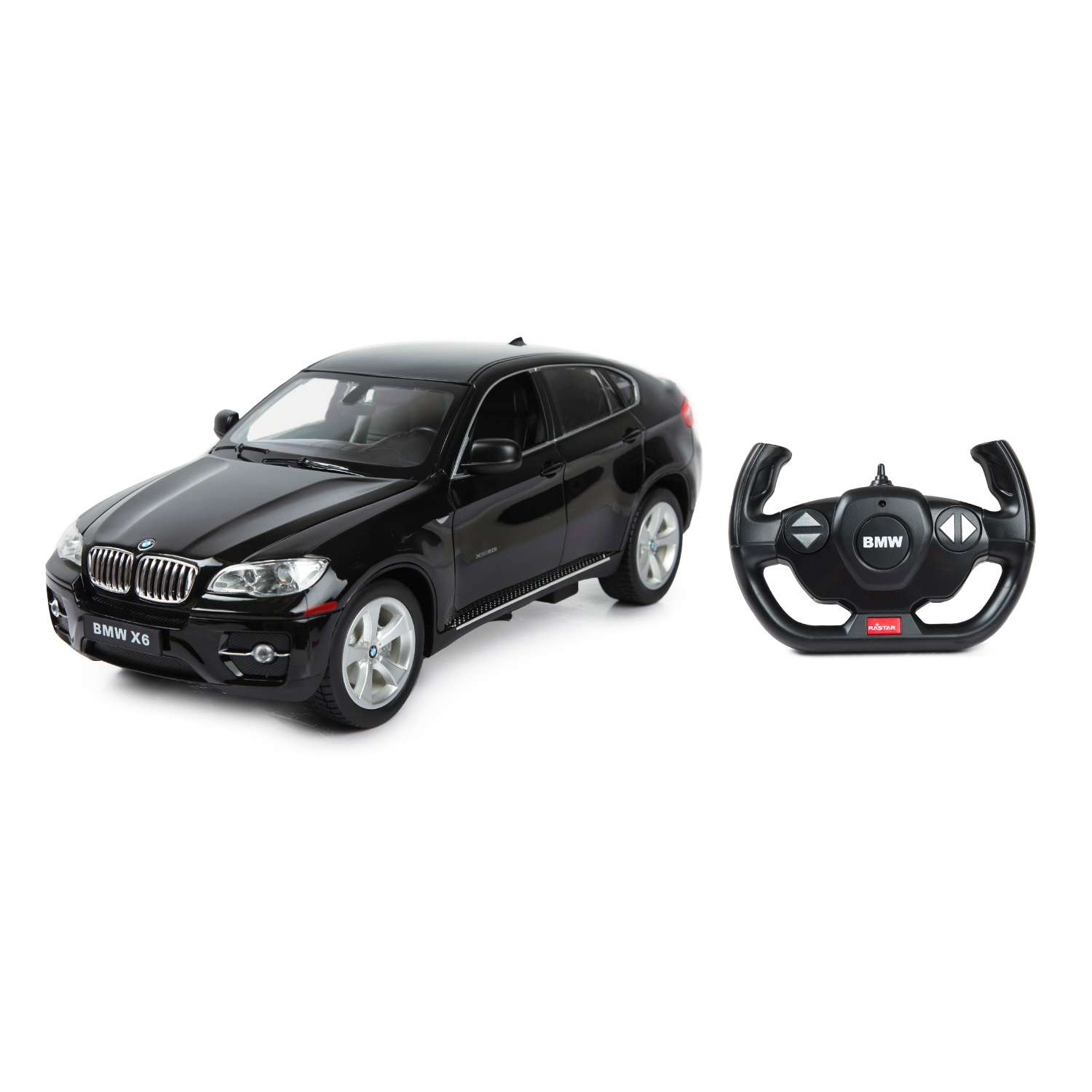 Машина Rastar РУ 1:14 BMW X6 Черная 31400 Rastar - фото 1