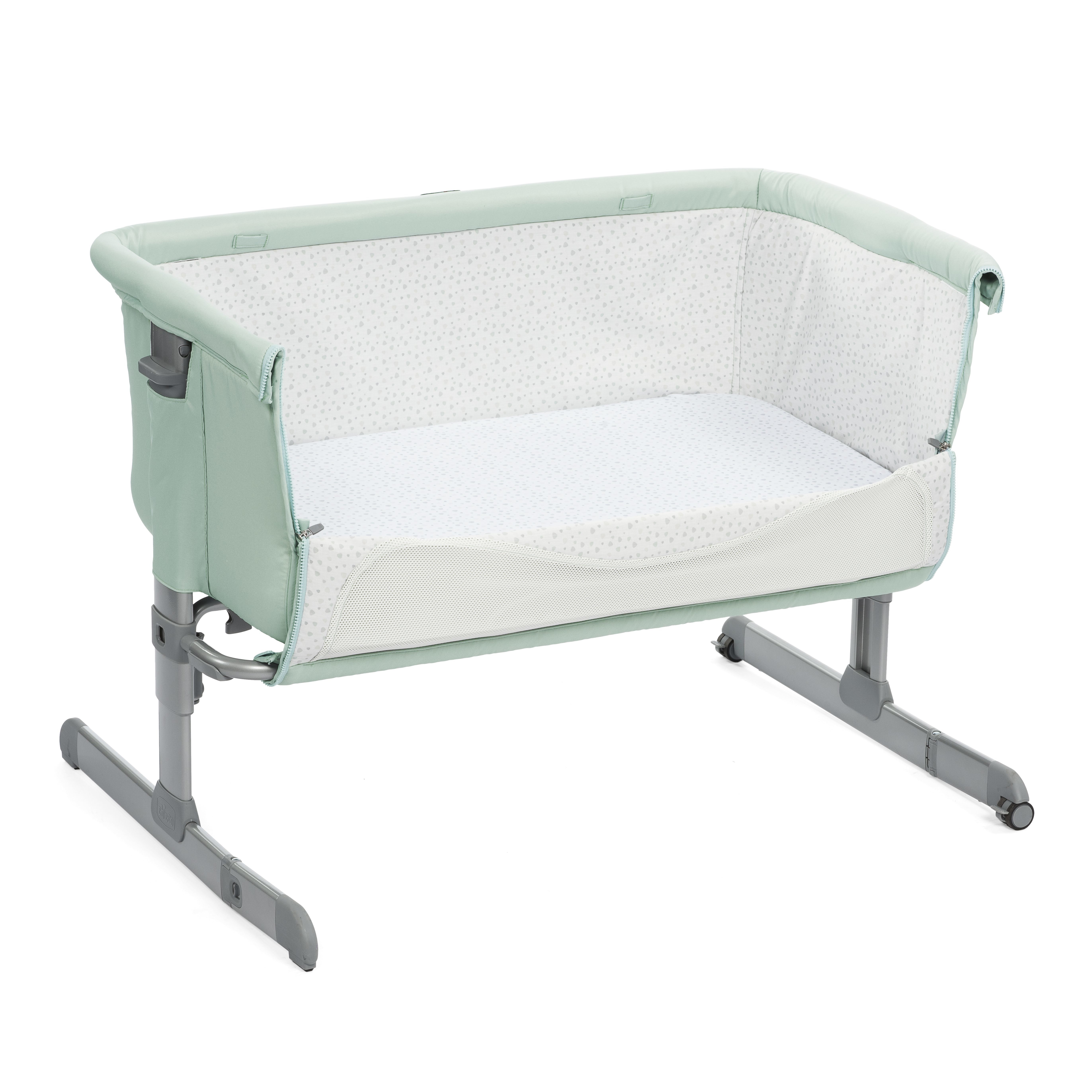 Кроватка Chicco Next2me Dusty Green - фото 2