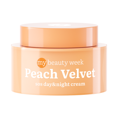 Крем для лица 7DAYS Peach velvet восстанавливающий с пантенолом