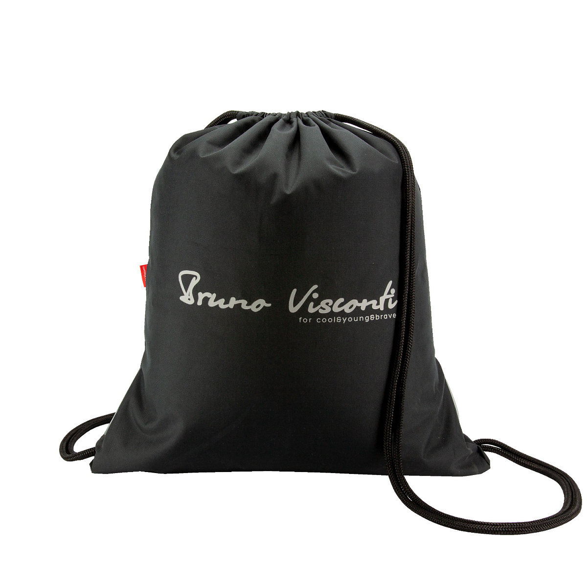 Рюкзак школьный Bruno Visconti черный с эргономичной спинкой Волшебный Лис с мешком - фото 12
