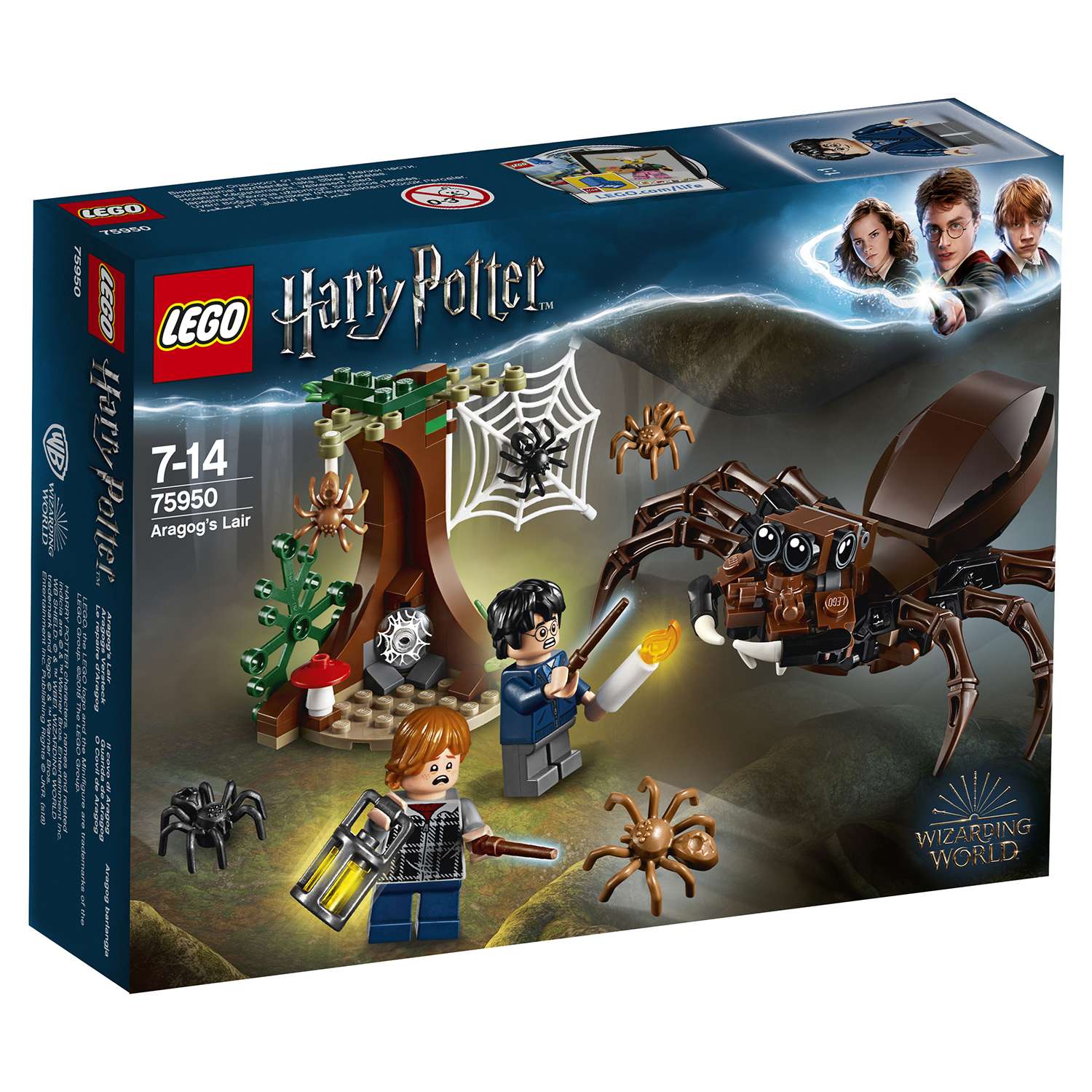 Конструктор LEGO Harry Potter Логово Арагога 75950 - фото 2