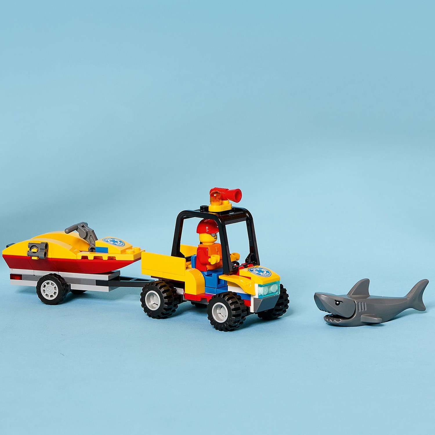 Конструктор LEGO City Great Vehicles Пляжный спасательный вездеход 60286 - фото 5
