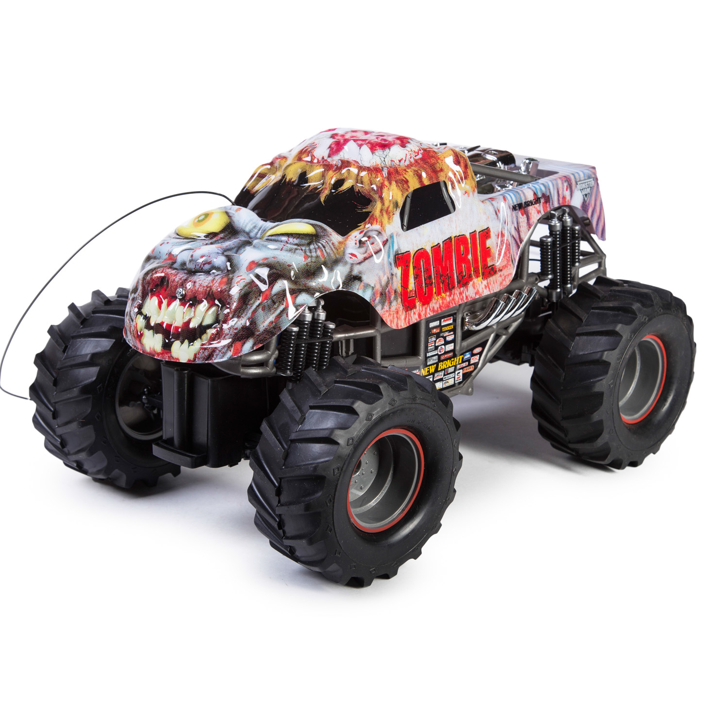 Машина р/у New Bright Monster Jam - Zombie 1:15 купить по цене 99 ₽ в  интернет-магазине Детский мир