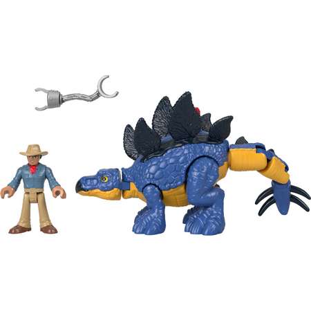 Набор IMAGINEXT Jurassic World Стегозавр и доктор Грант GVV64