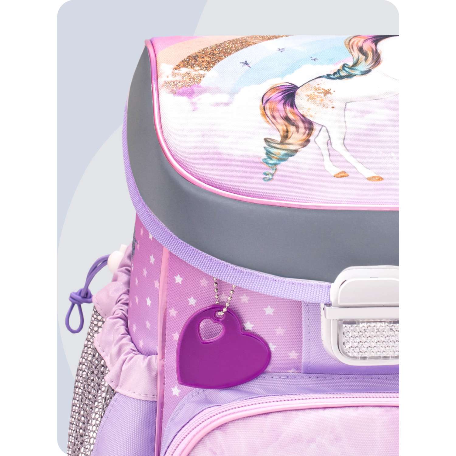 Школьный ранец BELMIL Mini-Fit UNICORN с наполнением серия 405-33-P03-SET - фото 6