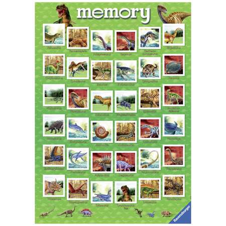 Игра настольная Ravensburger Мемори Динозавры 72элемента 22099