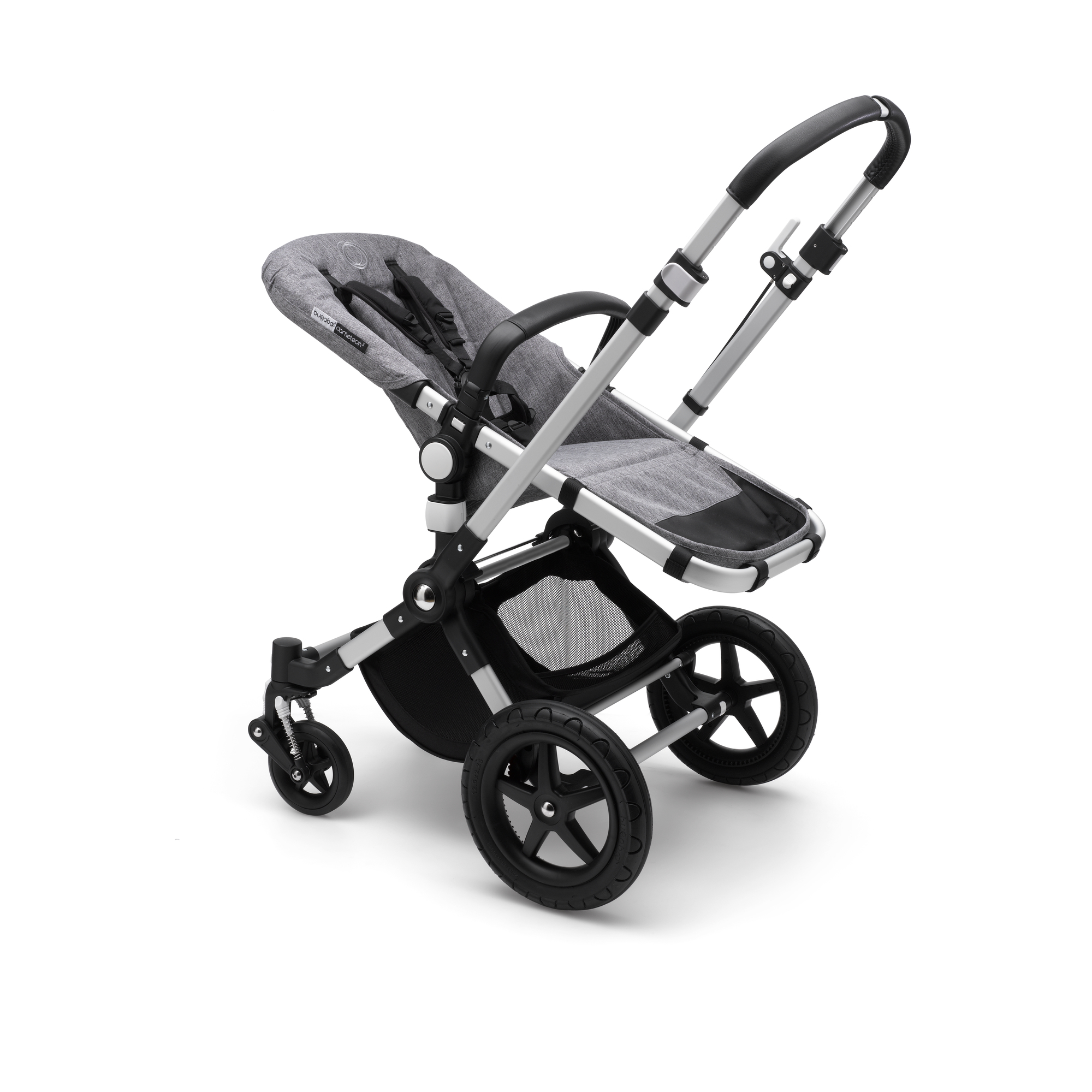 Коляска 2в1 Bugaboo Cameleon3 Plus base Alu/Grey melange 239155GM01 - фото 2