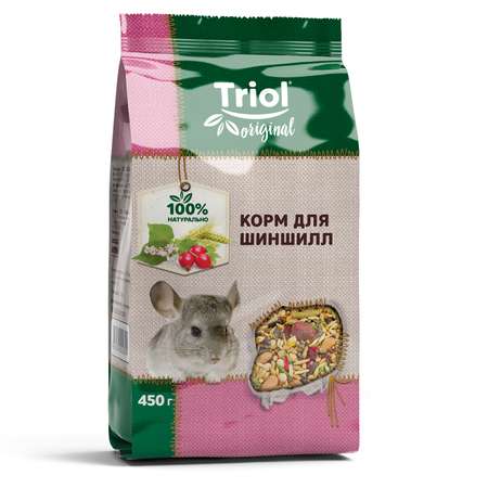 Корм для шиншилл Triol 450г Original