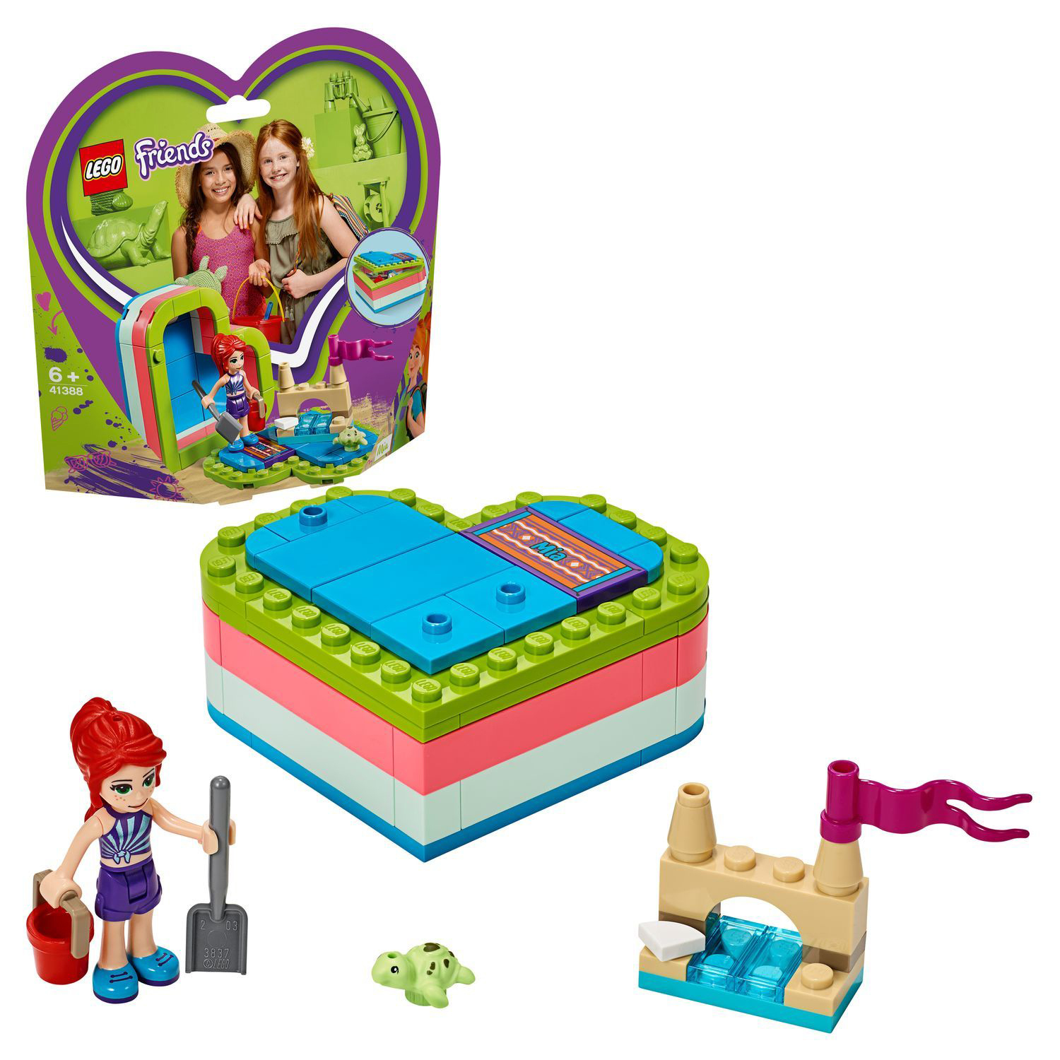 Конструктор LEGO Friends Летняя шкатулка-сердечко для Мии 41388 купить по  цене 99 ₽ в интернет-магазине Детский мир