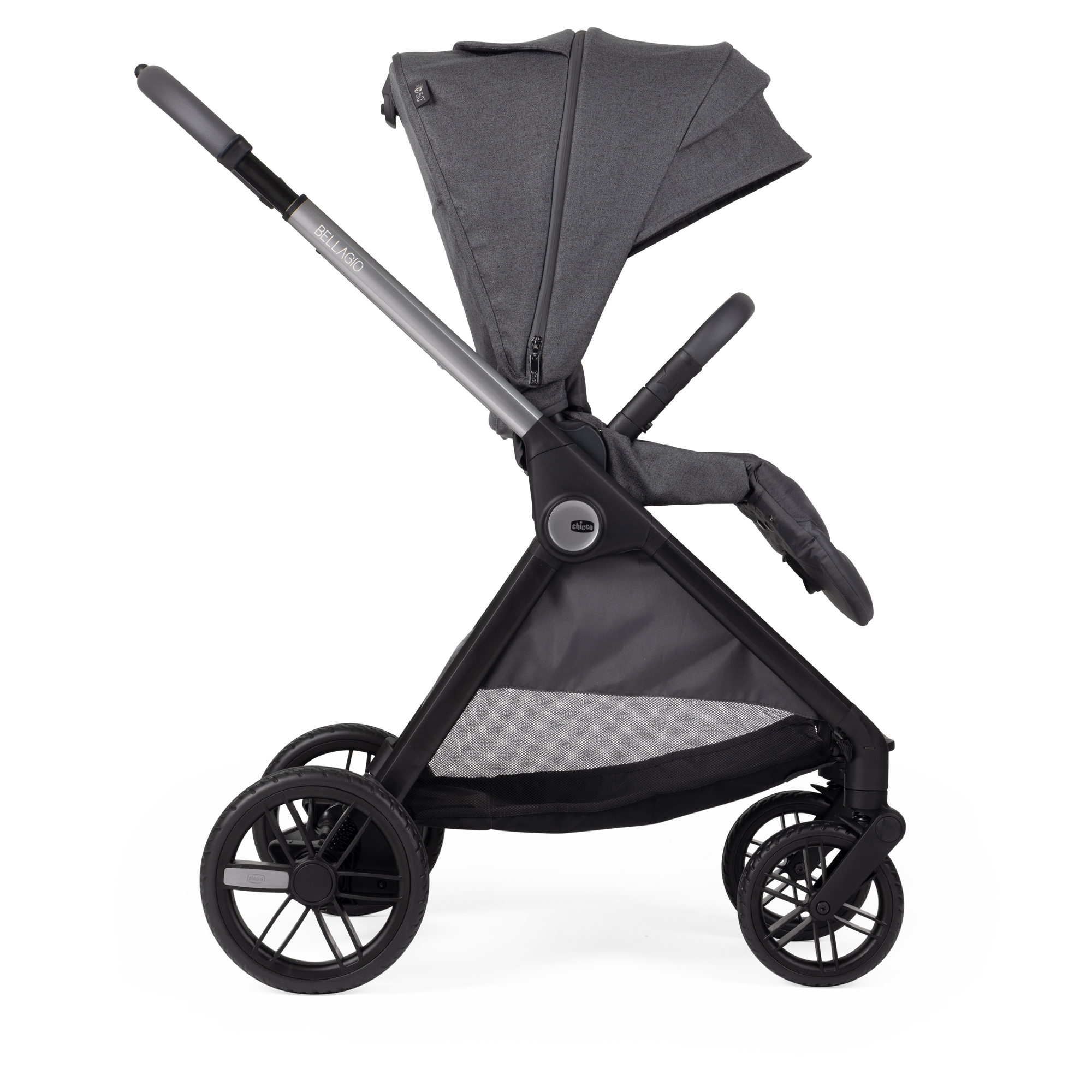 Коляска 3в1 Chicco Bellagio black - фото 10
