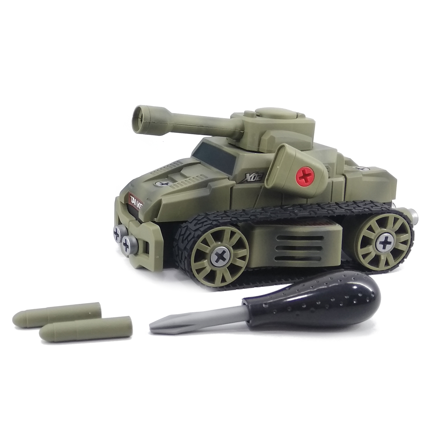 Игровой набор QILUN TOYS Колёсный танк C49561/A1222806U - фото 1