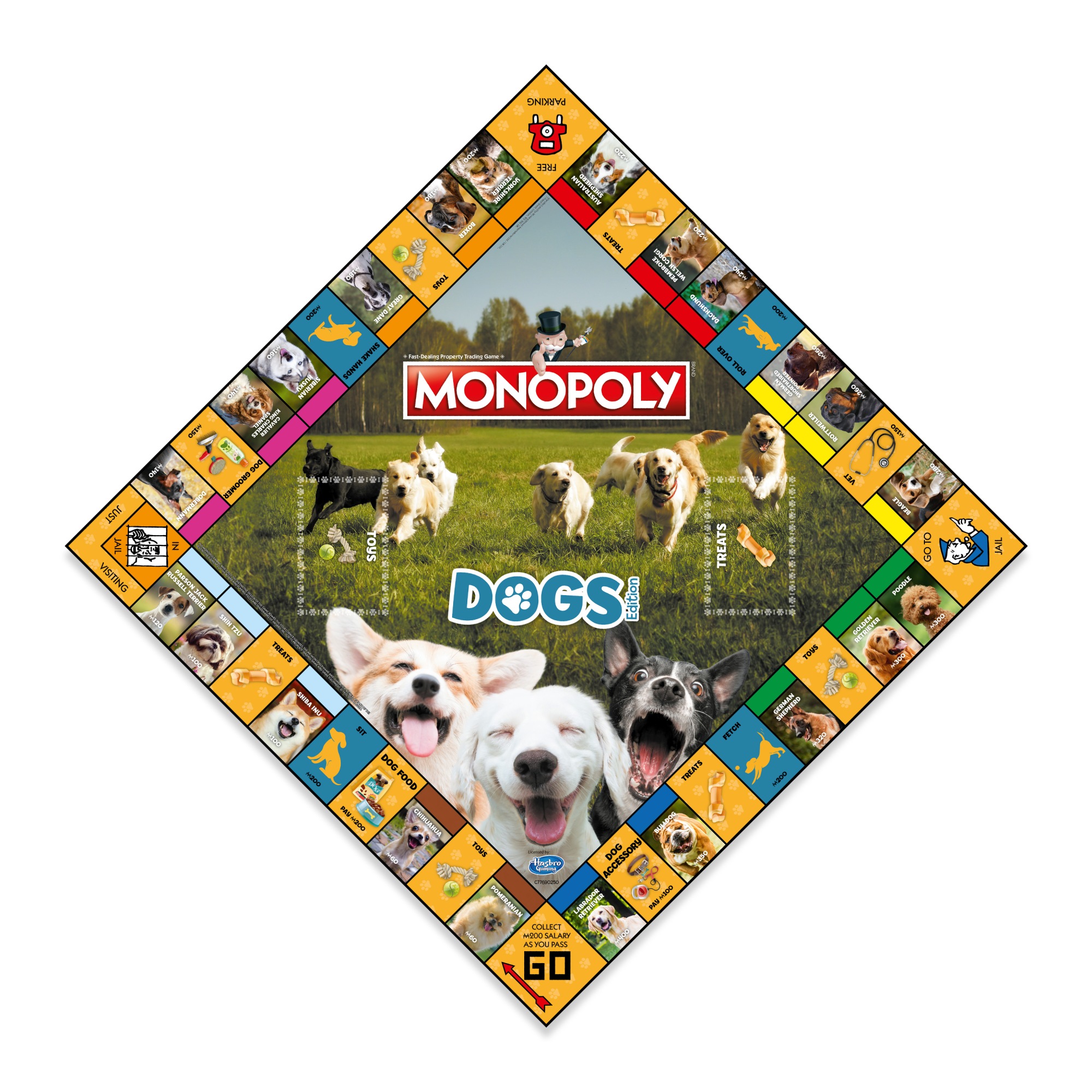 Настольная игра Winning Moves Монополия Dogs на английском языке - фото 4