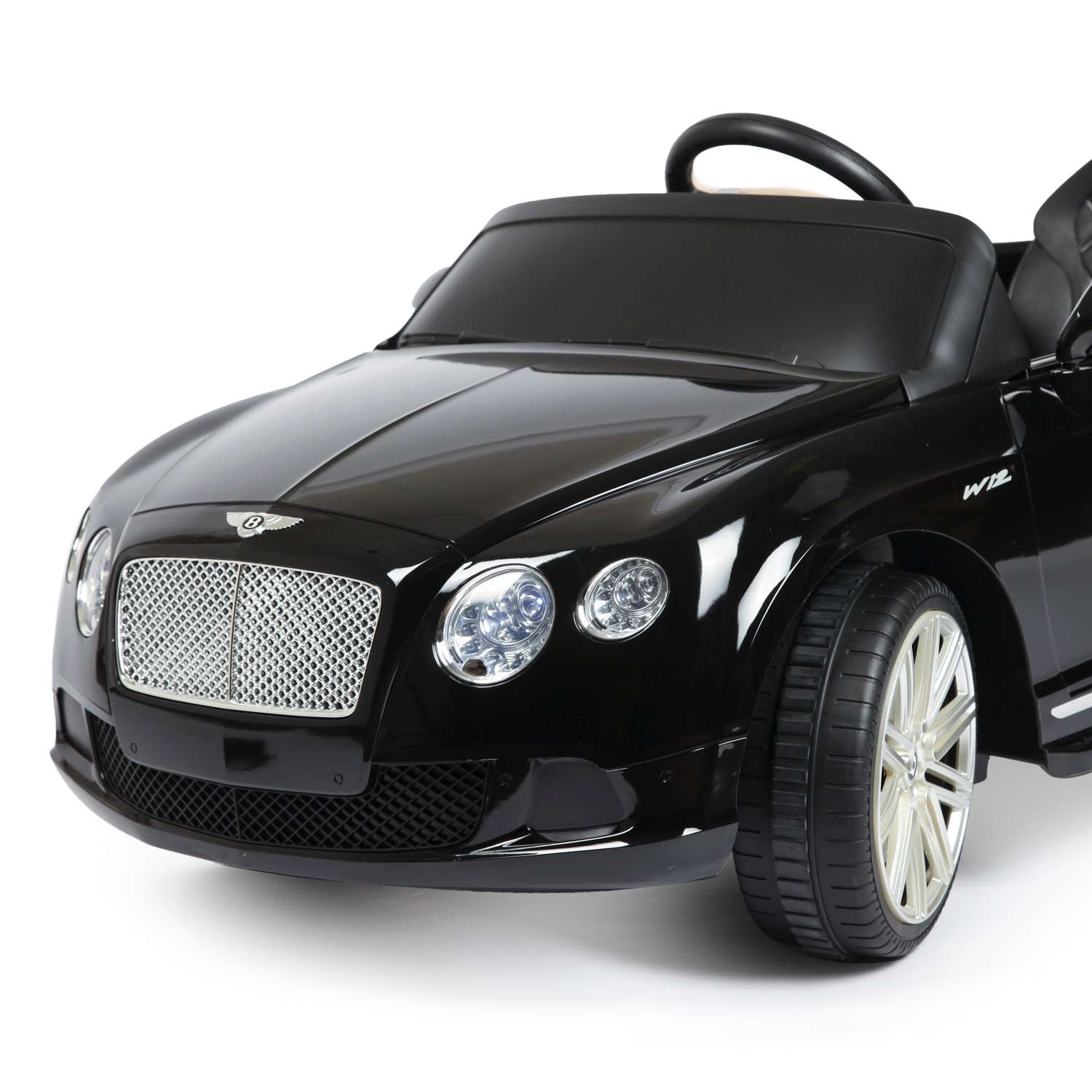 Электромобиль Rastar Bentley GTC Черный - фото 12