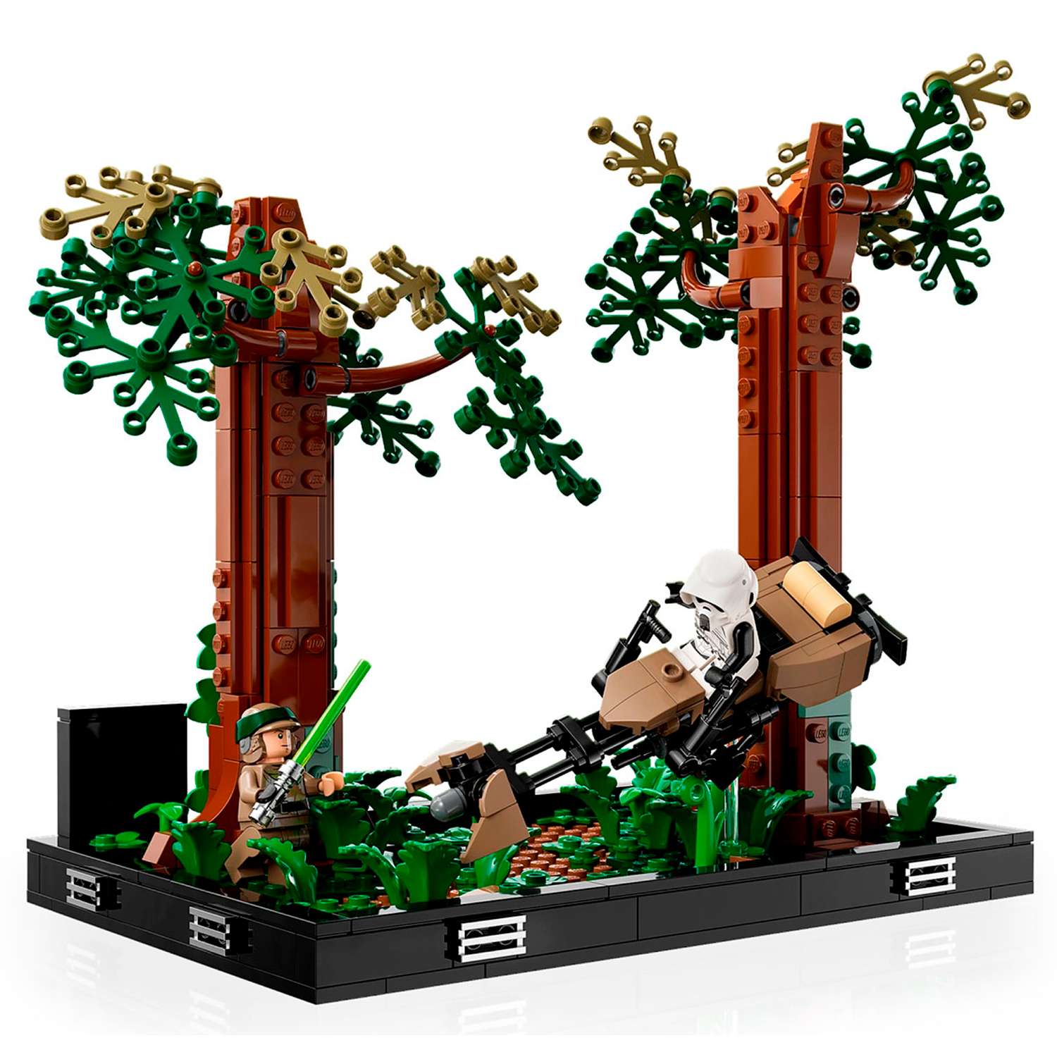 Конструктор LEGO SW Диорама Погоня на Эндоре 608 деталей 75353 - фото 1