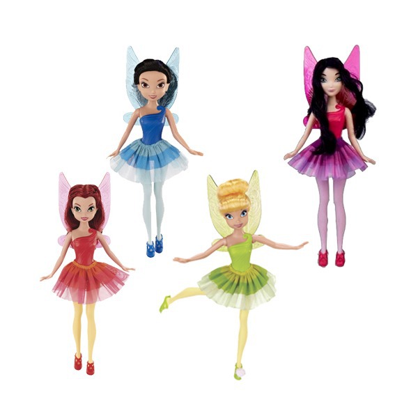 Кукла Jakks Fairies Волшебные Феи - Радужные Балерины в ассортименте 49154 (40416 40417 49155-49158) - фото 1