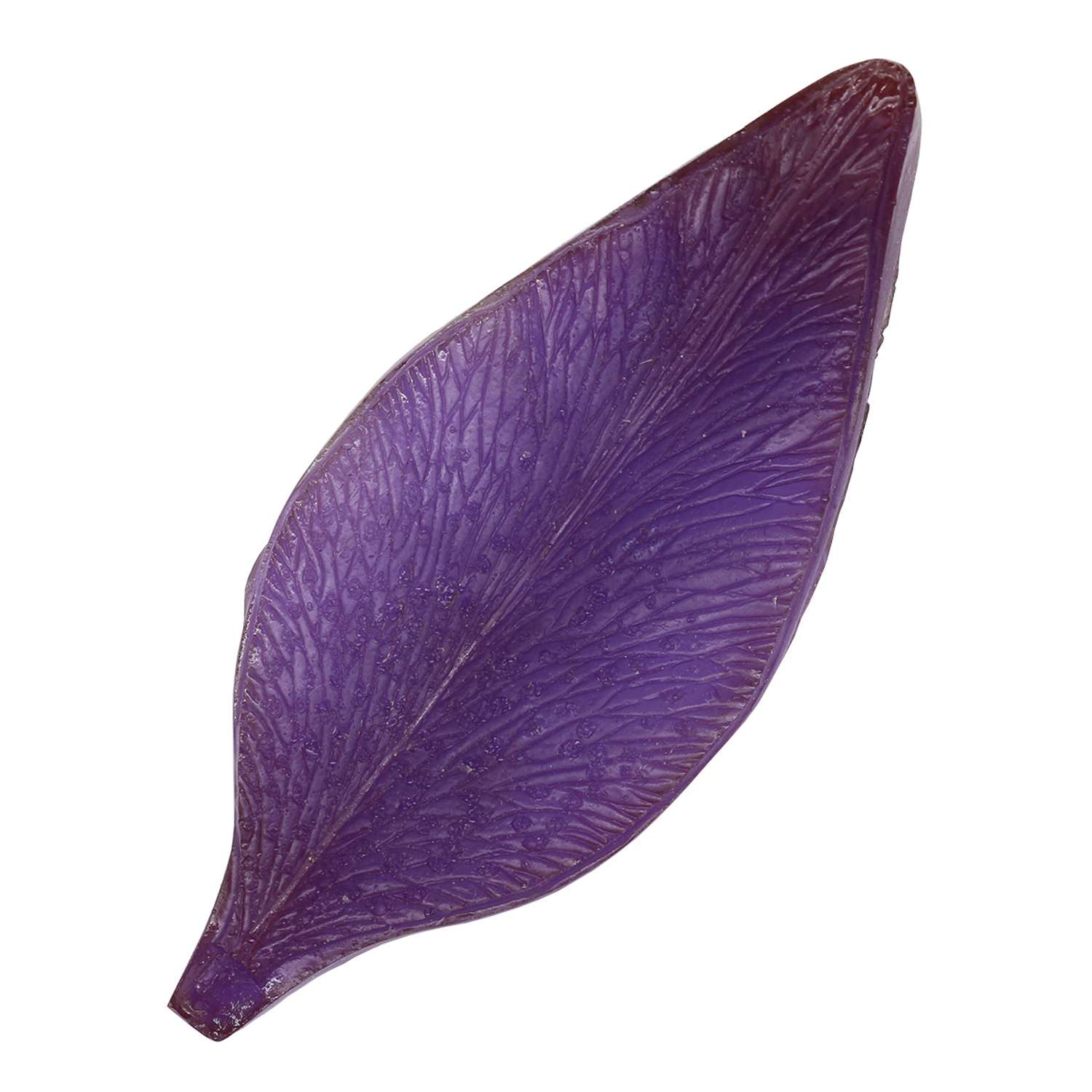 Молд - шаблон Айрис большой односторонний для творчества флористический пластиковый Лепесток лилии 10.5*4.5 см - фото 1