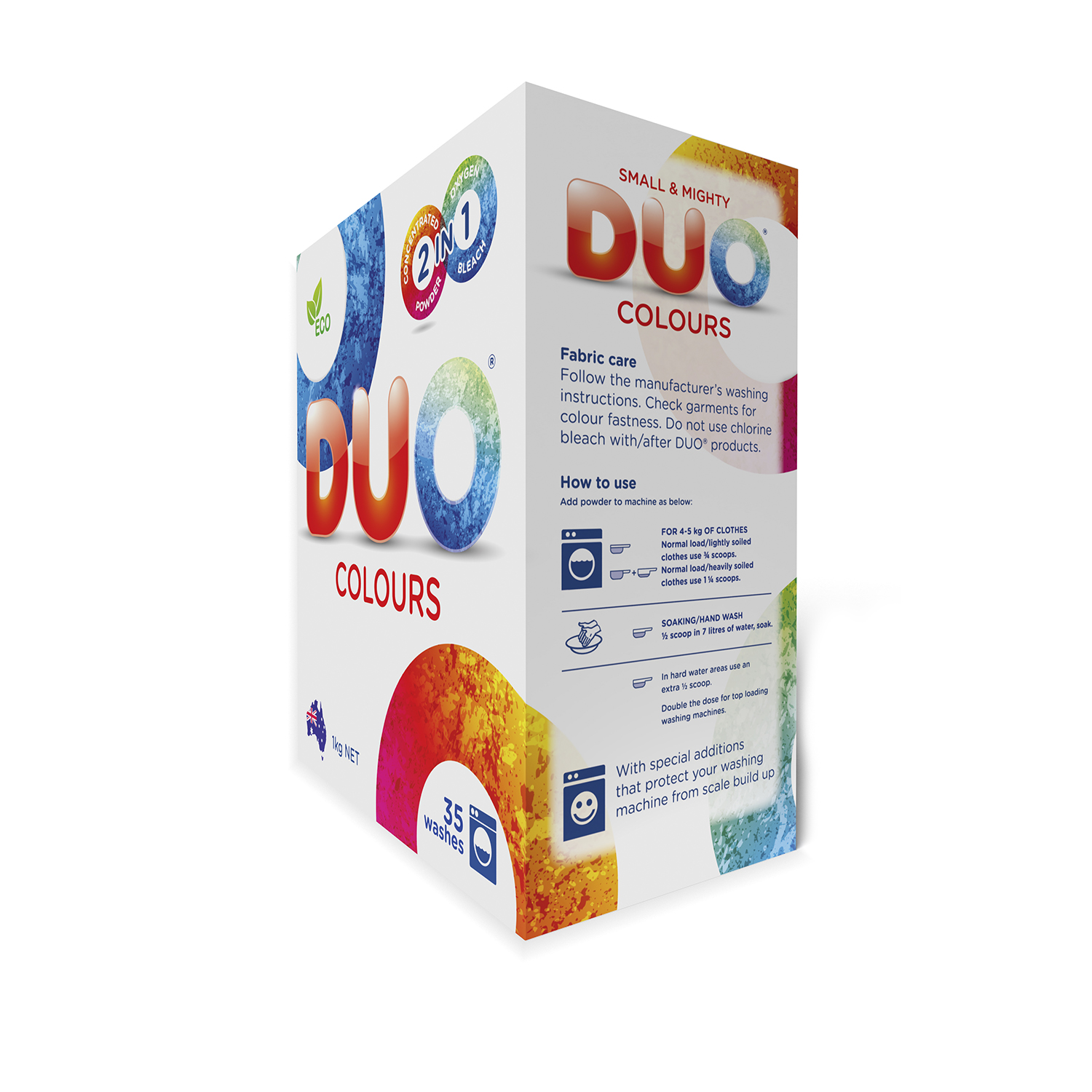 Стиральный порошок DUO Colours гипоаллергенный ЭКОлогичный концентрированный для цветного белья 1000 г 35 стирок - фото 7