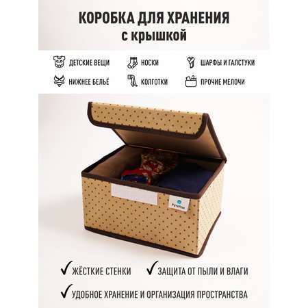 Коробка для хранения РутаУпак Горох