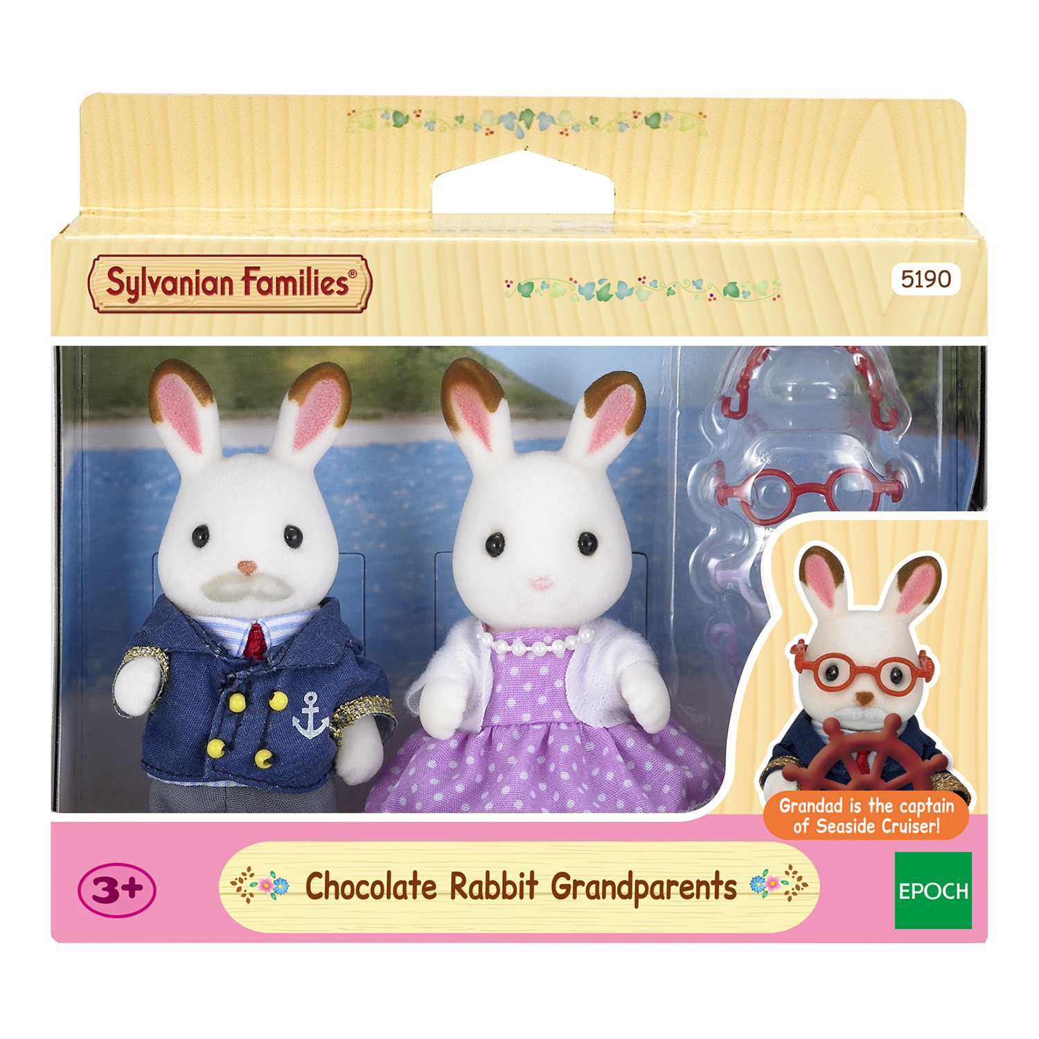 Набор Sylvanian Families Бабушка и дедушка морские путешественники 5190 - фото 3