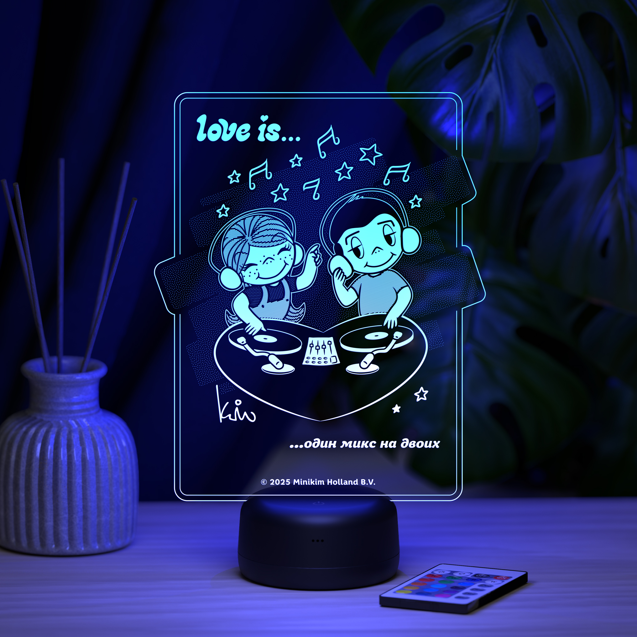 Ночник Love is.. Один микс на двоих - фото 11