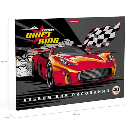 Альбом ErichKrause Drift King 40л 53179