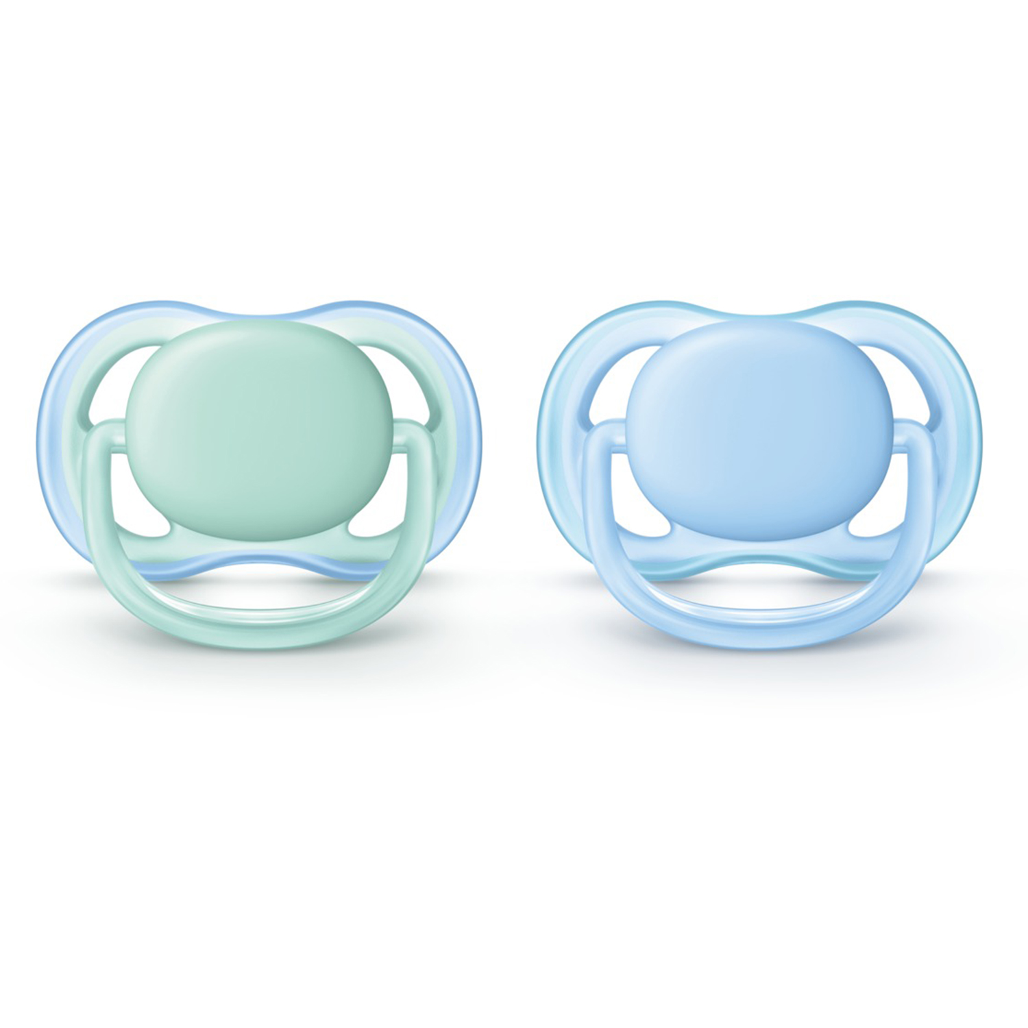 Пустышка Philips Avent Ultra Air 0-6месяцев 2шт SCF244/20 - фото 1