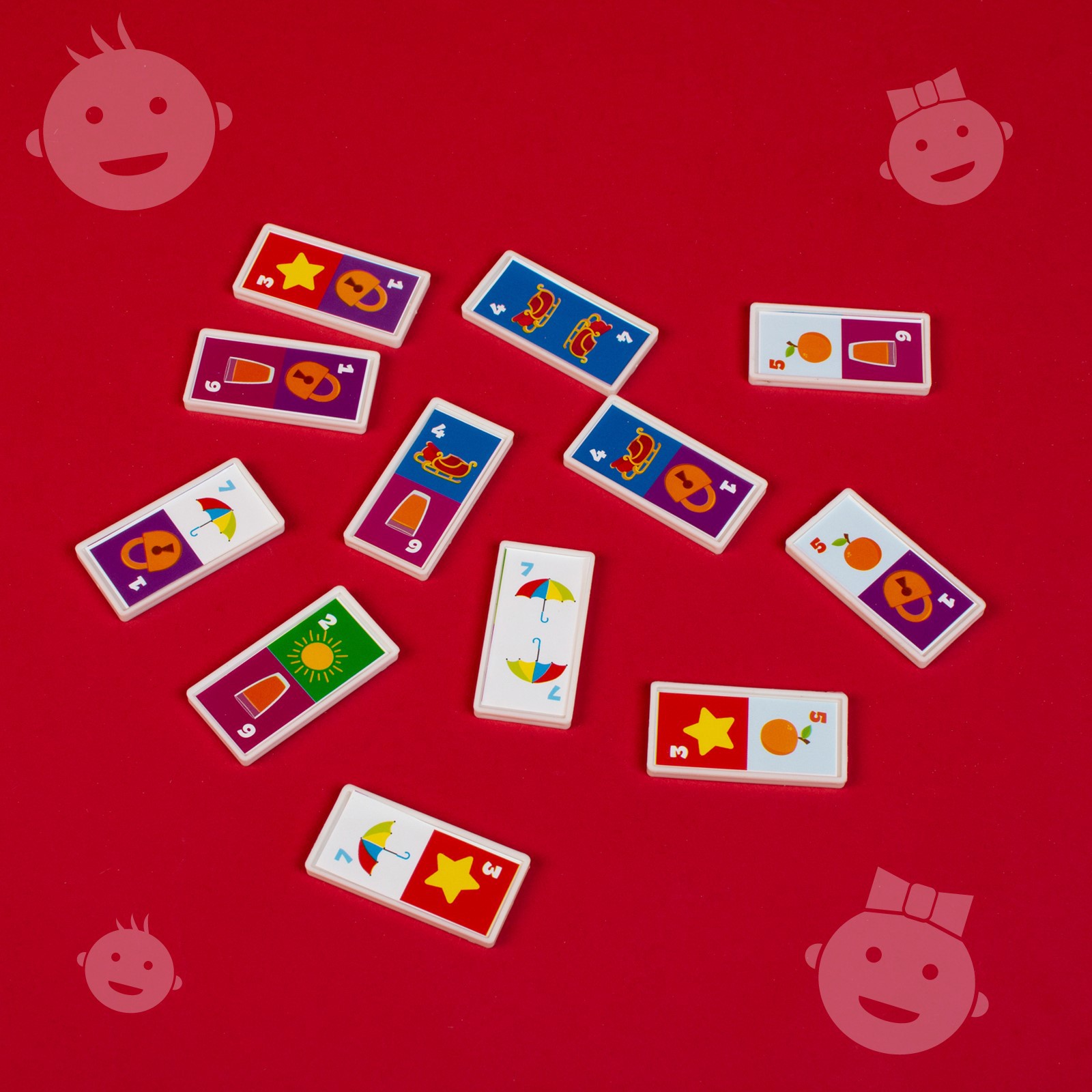 Настольная игра IQ-ZABIAKA Домино - фото 7