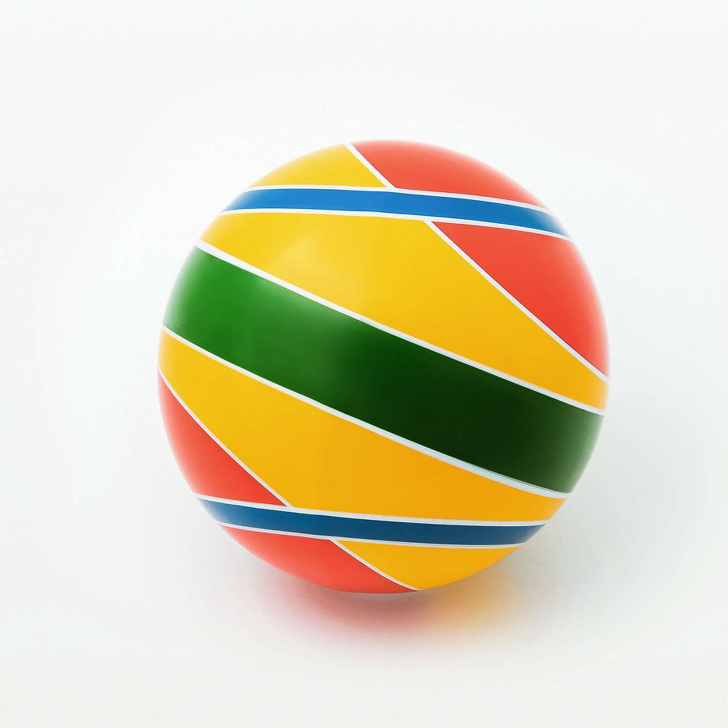 Мяч ЧАПАЕВ диаметр 200 «Юпитер» желтый - фото 2