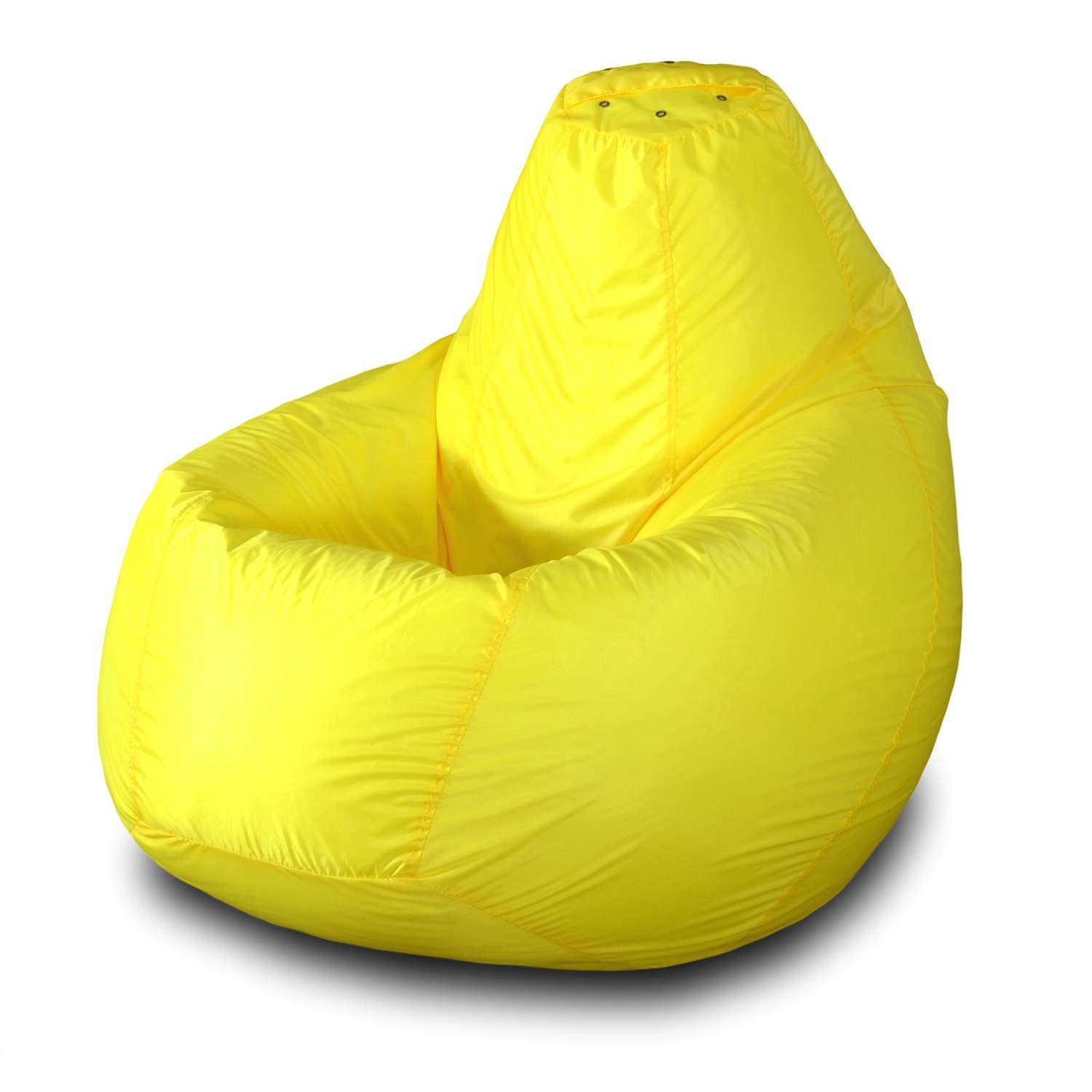 Кресло-мешок Пазитифчик Груша 90х80см желтый - фото 1