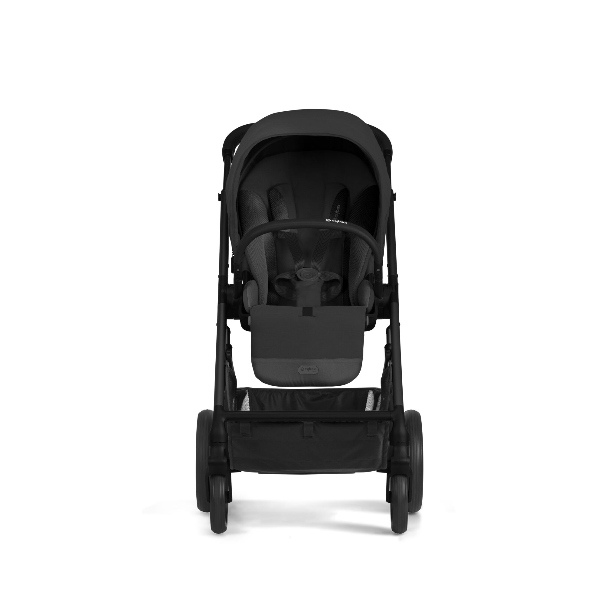 Коляска Cybex Balios S Lux BLK 3в1 Moon Black с дождевиком - фото 3