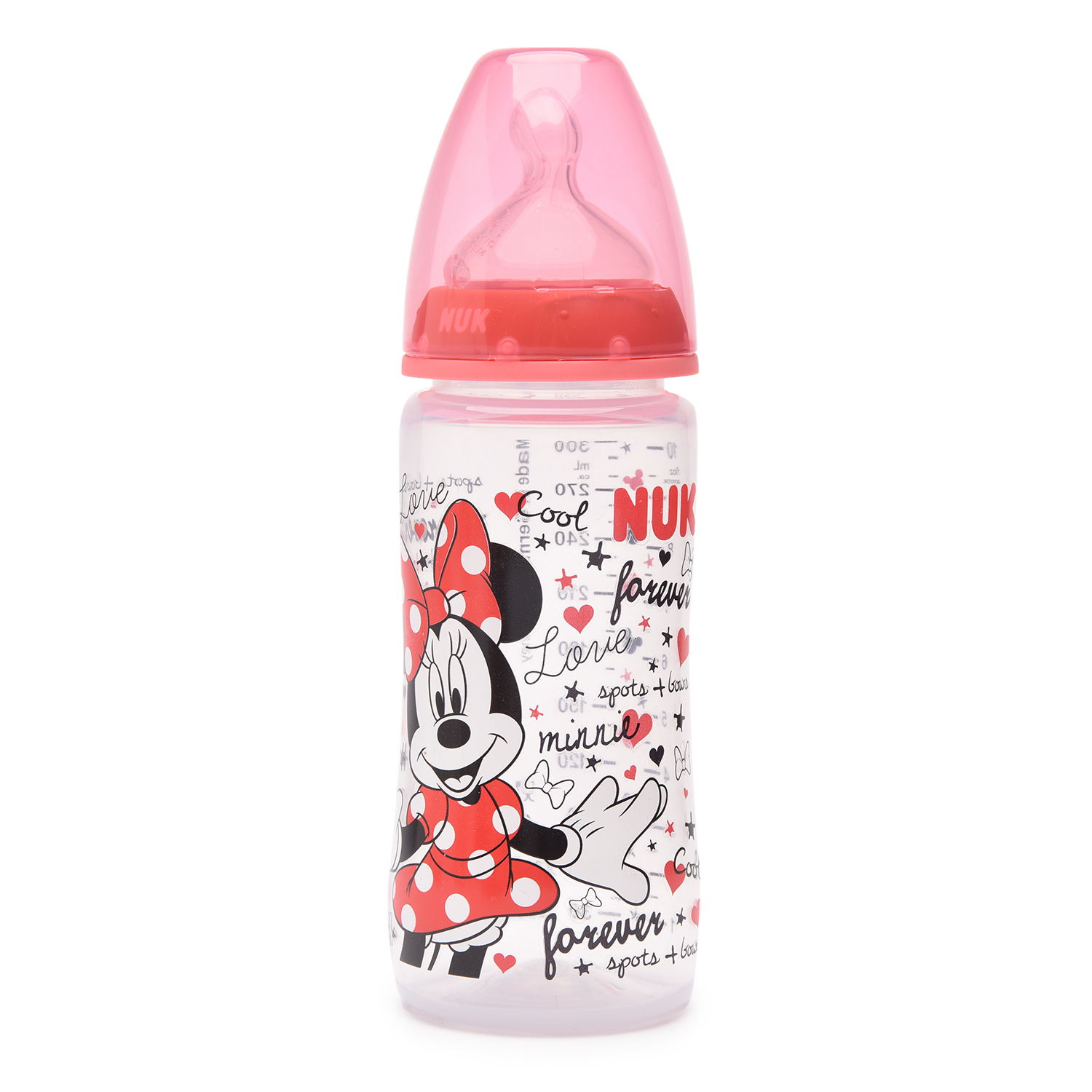 Бутылочка Nuk Disney Minnie 2 300мл с 6месяцев - фото 1