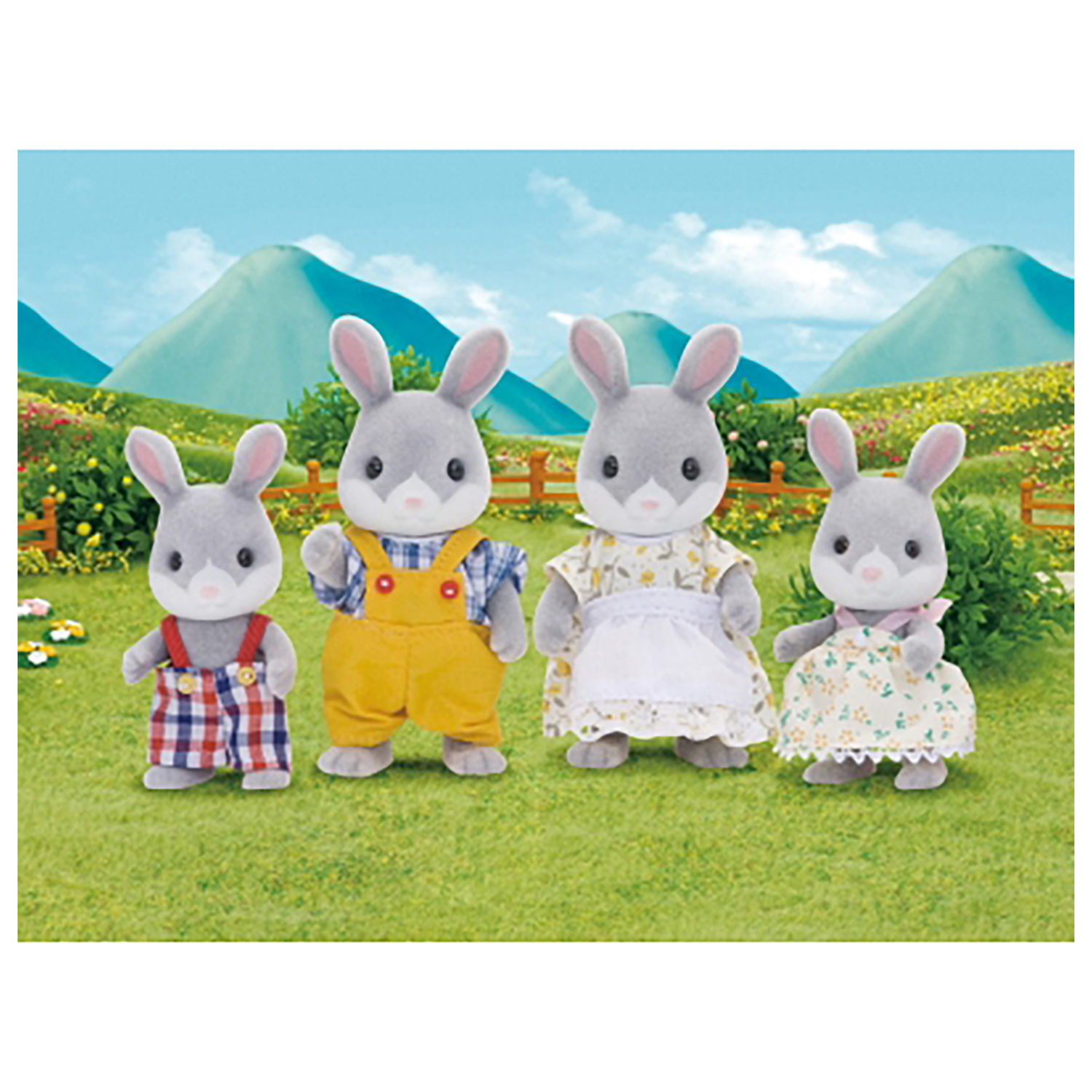 Набор Sylvanian Families Семья Серых Кроликов (4030)