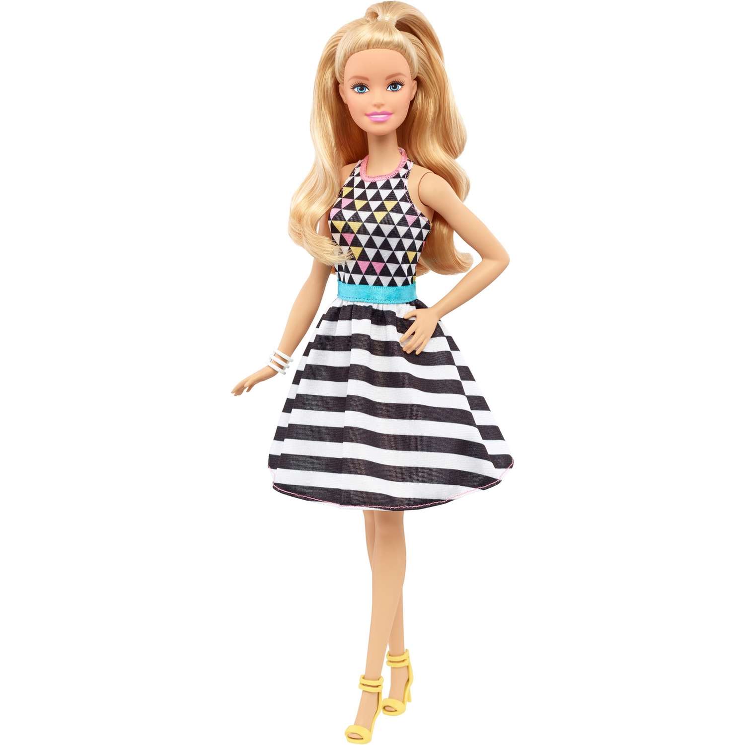 Кукла Barbie из серии Игра с модой DVX68 FBR37 - фото 1