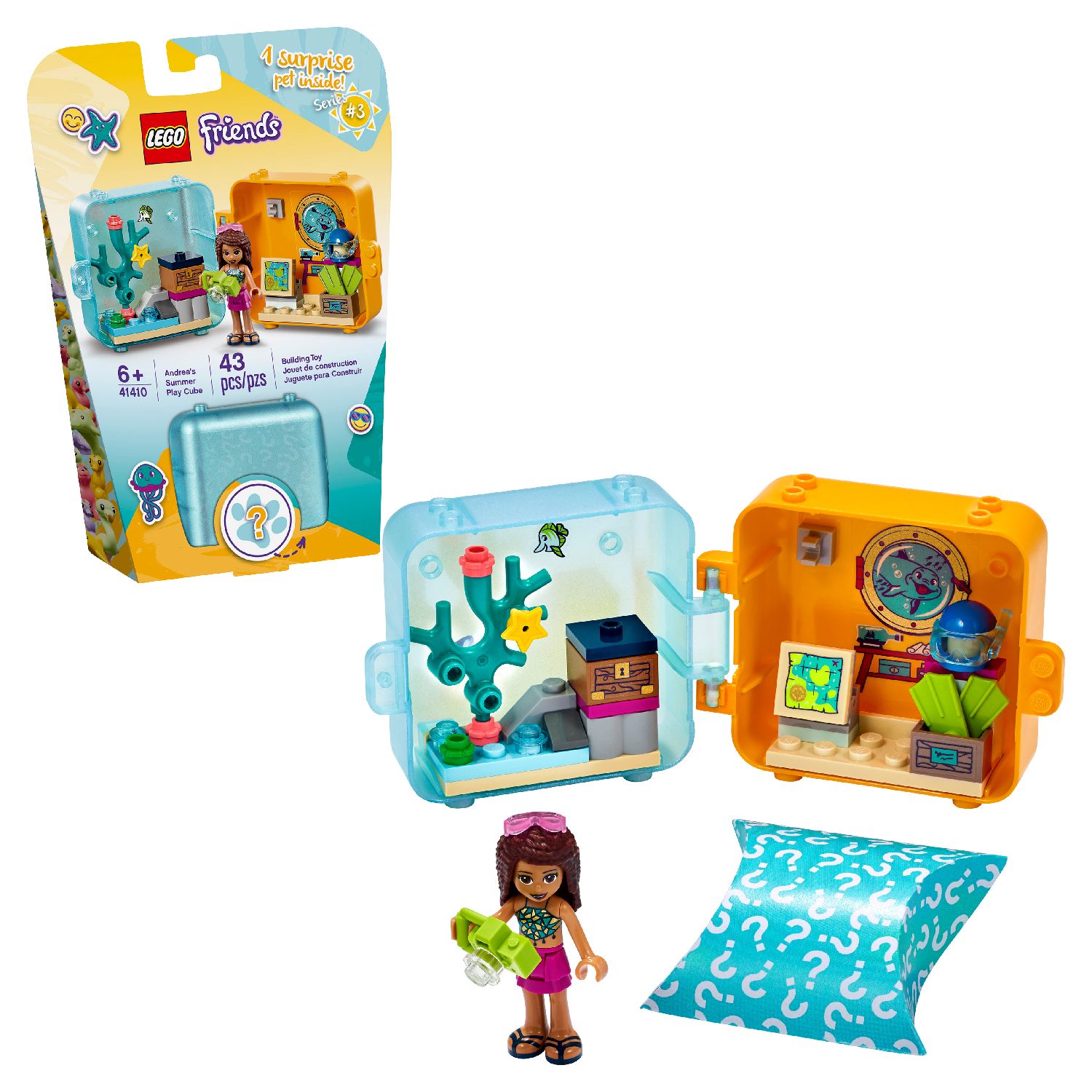 Конструктор LEGO Friends Летняя шкатулка Андреа 41410 - фото 1