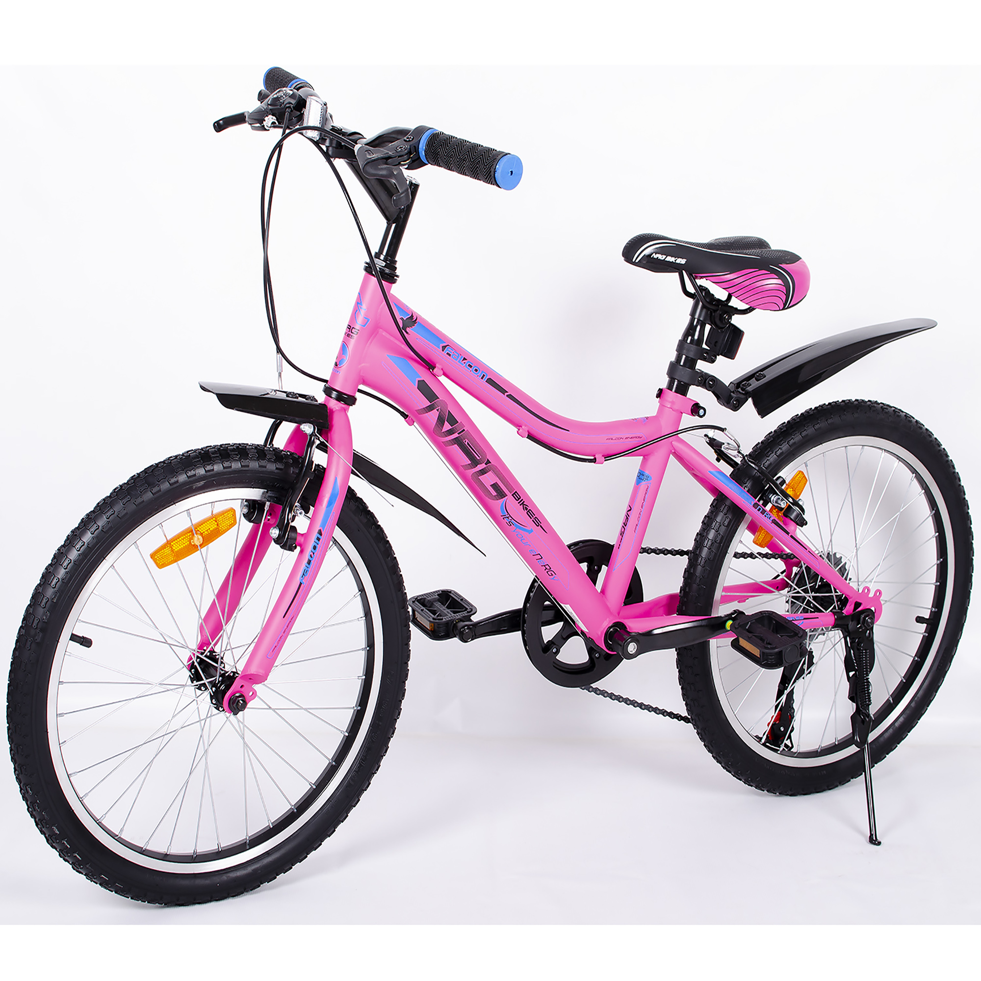 Велосипед NRG BIKES FALCON 20 pink-blue-black - фото 4