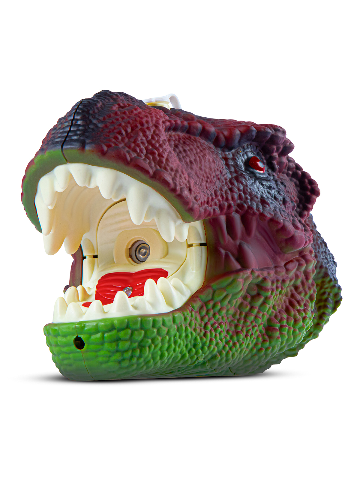 Игрушка ДЖАМБО Голова динозавра с паром светом и звуковыми эффектами - фото 14